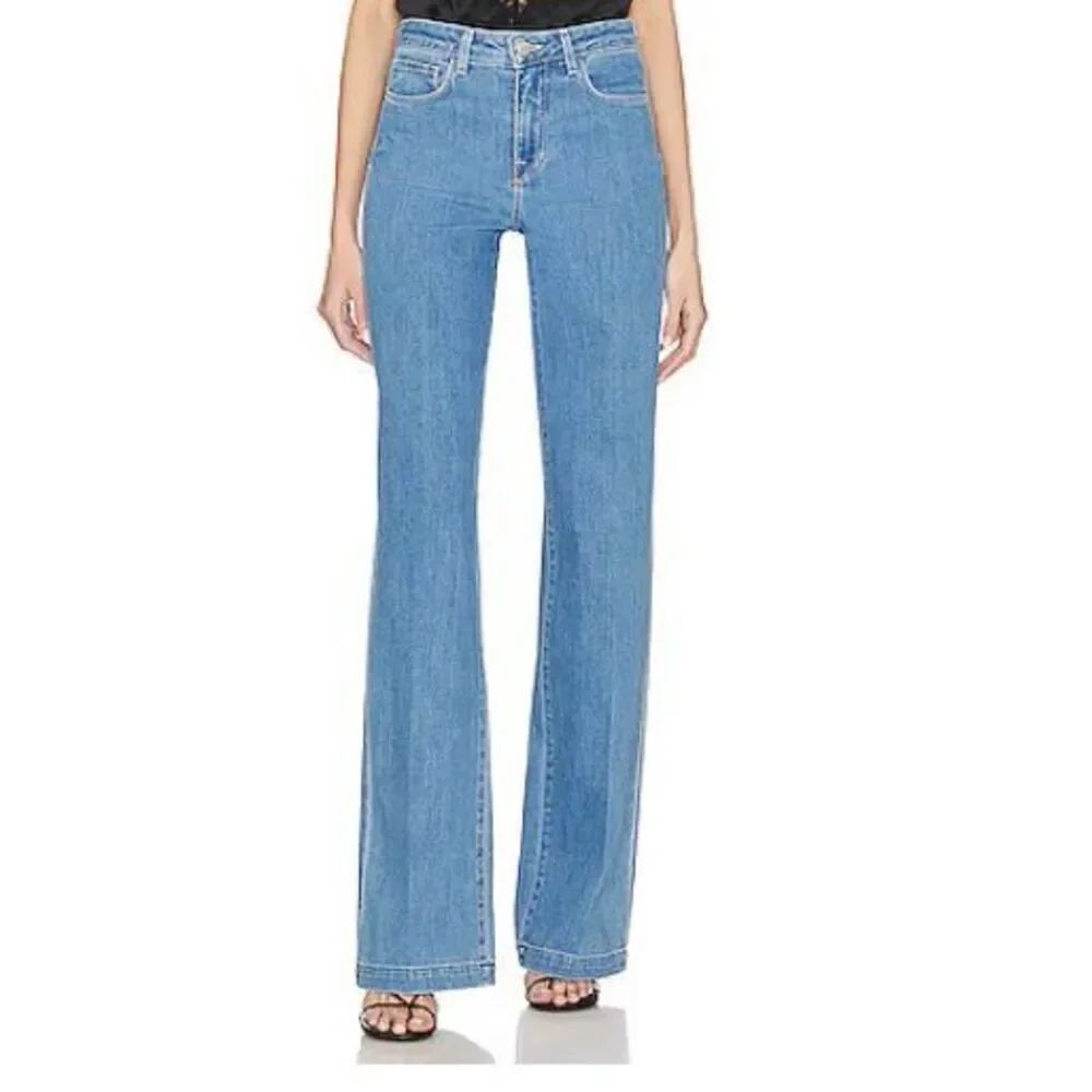 L'AGENCE Clayton High Rise Wide Leg Jean in Salina NWOT Size 24